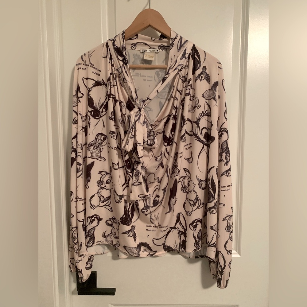 Zara Bambi Disney Women’s Blouse